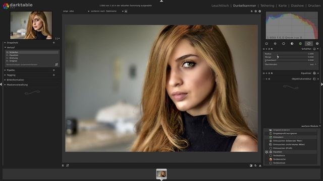 Darktable: Skin Retouching - Haut Retusche смотреть онлайн