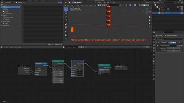 Tutorial: How to animate grid instances with geometry nodes смотреть онлайн