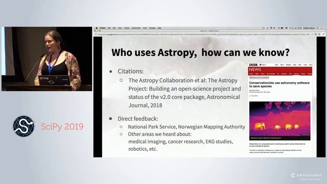 Astropy Beyond Astronomy: Infrastructure of an Open Source Ecosystem | SciPy 2019 | B. Sipocz смотреть онлайн