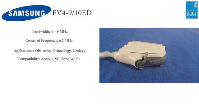 Samsung Medison EV4-9/10ED Endocavitary Probe @ ULTRASOUNDINDIA смотреть онлайн