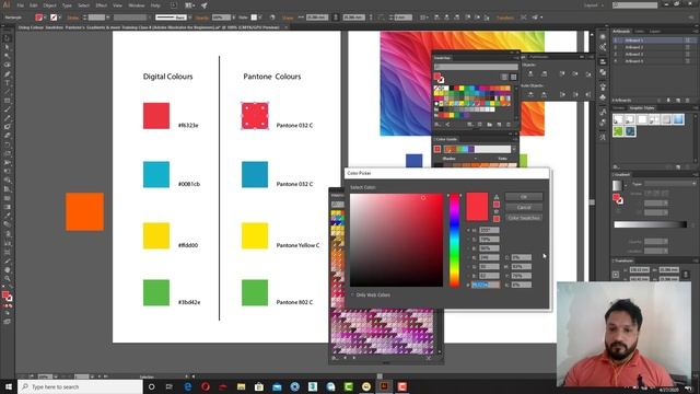 Adobe Illustrator CC Training Class 8\Using Gradients смотреть онлайн