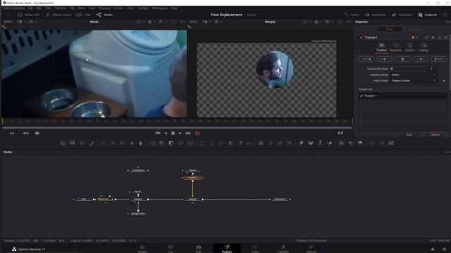 Face Replacement | Davinci Resolve смотреть онлайн