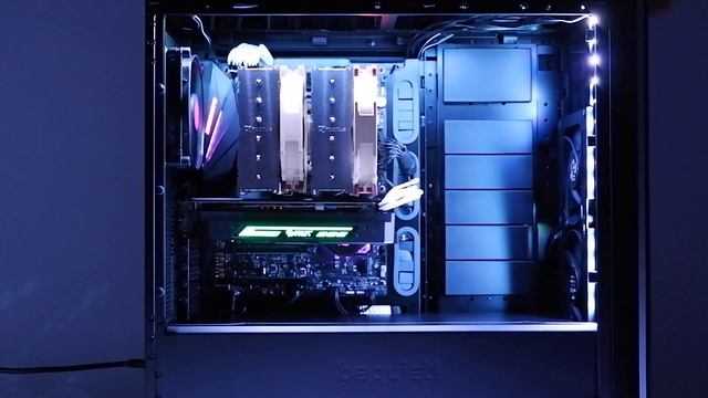 Демонстрация подсветки. Обзор корпуса Dark Base PRO 900 rev. 2 смотреть онлайн