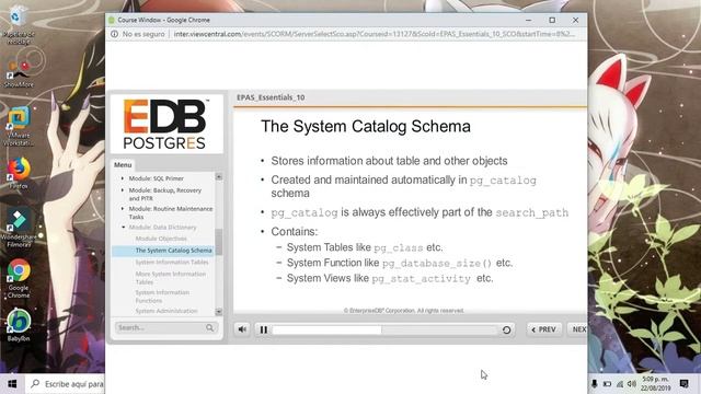 the system catalog schema смотреть онлайн