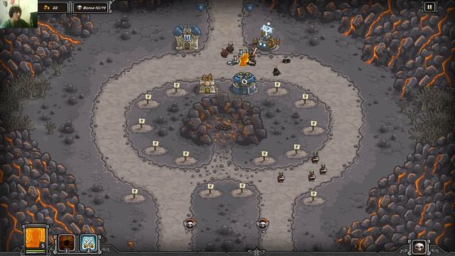 Kingdom Rush - Прохождение #10: Забытая Долина смотреть онлайн