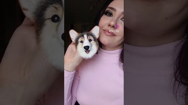 Брошь корги из шерсти🐶#брошьсобачка #брошьсобака #брошьручнойработы #брошьназаказ #брошькупить смотреть онлайн