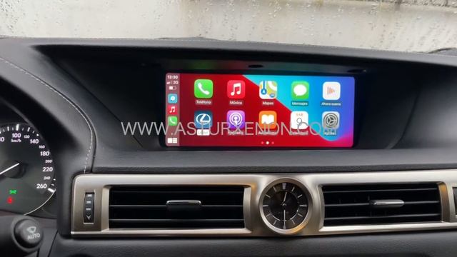 AX-CARPLAY /ANDROID AUTO para LEXUS GS (2012-2019) смотреть онлайн