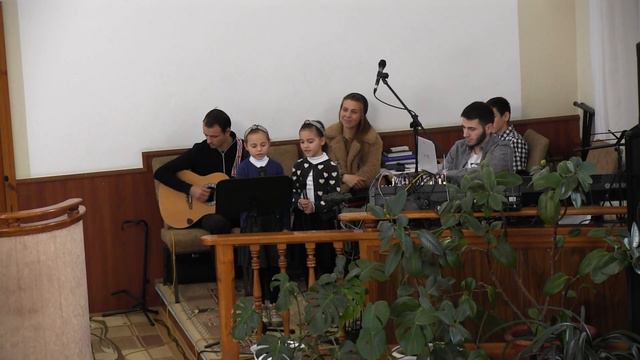 Пение детей 