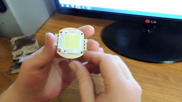 Светодиодный источник питания 50W. Светодиод 50W. Посылка из Китая. смотреть онлайн