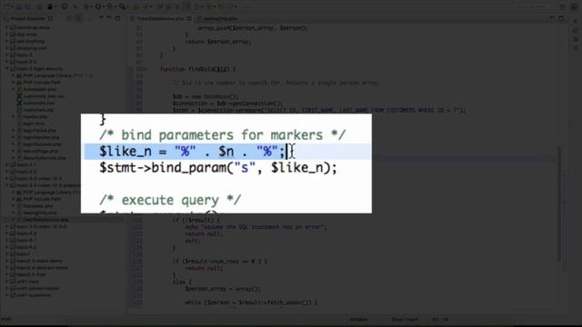 PHP mySQL DAO example findById method смотреть онлайн