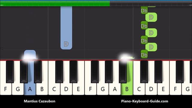 Scooby Doo, Where Are You Theme Song Slow Easy Piano Tutorial смотреть онлайн