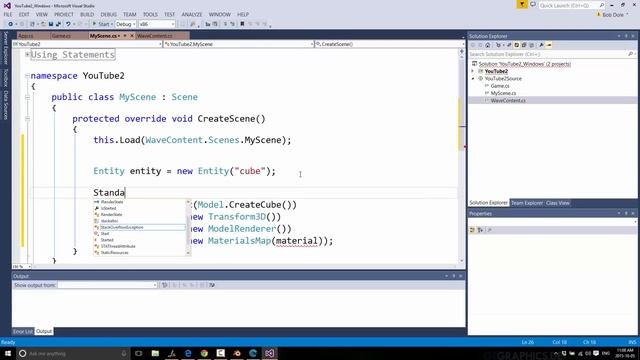 A Closer look at the Wave Engine game engine смотреть онлайн