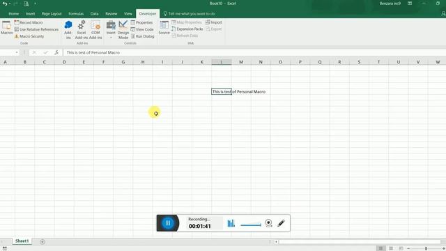VBA training Part 4 | How to create Personalized Macro and Add to the Quick Action Toolbar смотреть онлайн