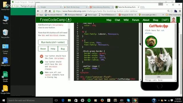 Freecodecamp Bootstrap #2 смотреть онлайн