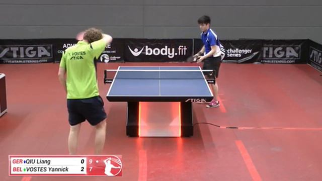 Liang Qiu vs Yannick Vostes (Challenger series, May 14th 2019, group match) смотреть онлайн