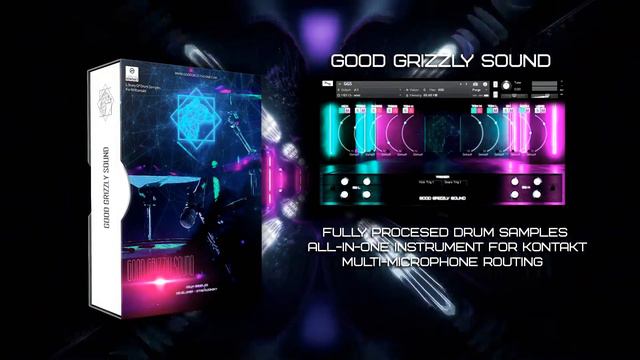 Drum Samples For NI Kontakt [Good Grizzly Sound inc.] смотреть онлайн