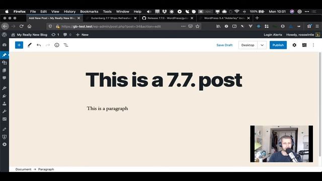 Getting up to speed with WordPress Gutenberg - v7.7 смотреть онлайн