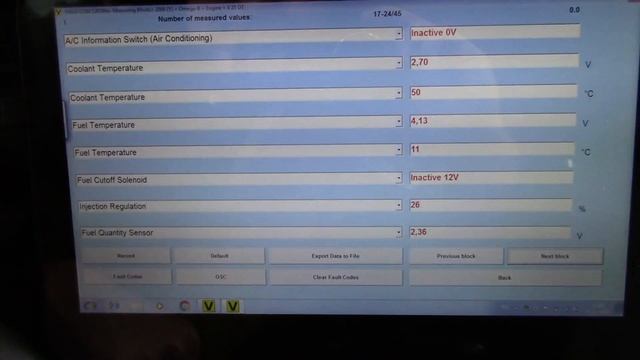 Диагностика Opel Omega B Op-com Vs Vaux-com M51D25