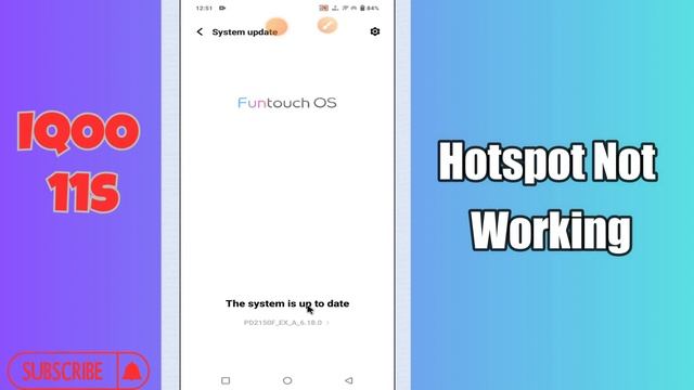 IQOO 11s Hotspot Not Working || How to use hotspot options || Hotspot problem смотреть онлайн