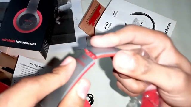 P47 5.0+EDR Wireless headphone - Unboxing and review || from buy DARAZ смотреть онлайн