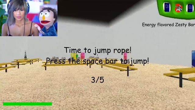 I BEAT BALDI WITH A GLITCH! - Baldi's Basics Full Ending смотреть онлайн