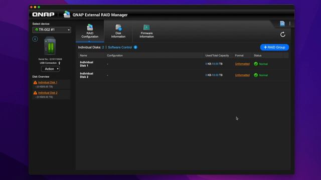 QNAP 147 TR-Series Direct-Attached Storage Configuration смотреть онлайн