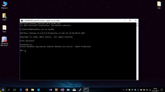 Sqlplus uygulaması ile PL/Sqle giriş (Ders 1) смотреть онлайн
