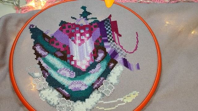 Вышивальная неделя. Подарки. Dimensions, Mirabilia, Чудесная игла. Вышивка крестиком.