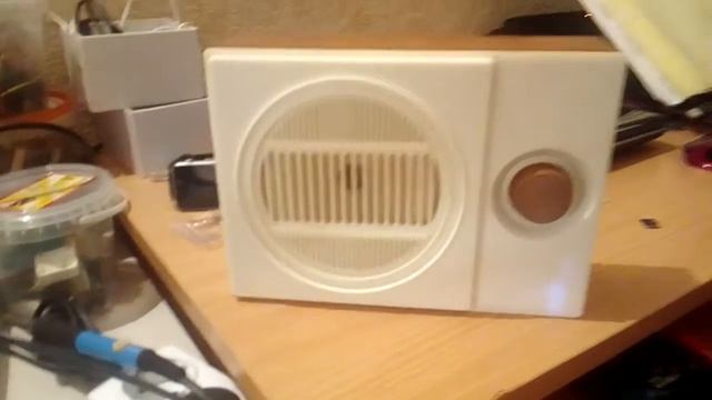 Переделка обычного абонентского громкоговорителя. смотреть онлайн