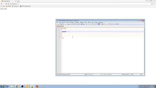 PHP Tutorial for Beginners - 5 - Echo and Print statements - 2017 смотреть онлайн
