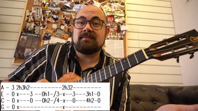How To Play - Alex's SUS Demo Song #2 (fun ukulele riff in C) смотреть онлайн