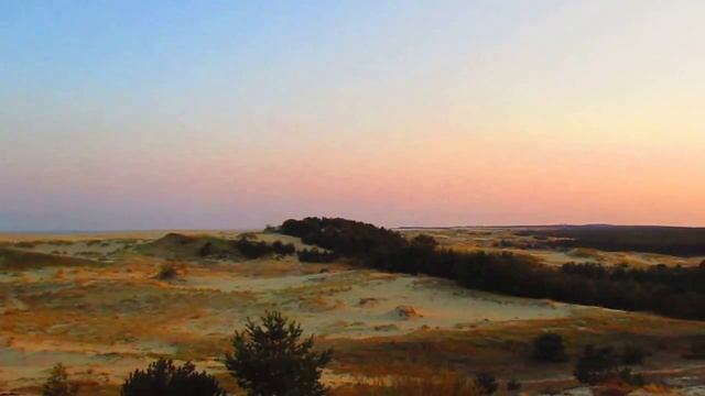 Самое красивое место на земле - белые дюны на Куршской косе смотреть онлайн