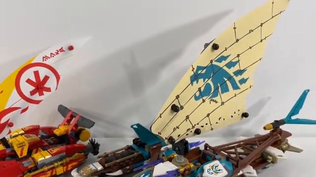 LEGO 71748 - Catamaran Sea Battle Set Review смотреть онлайн