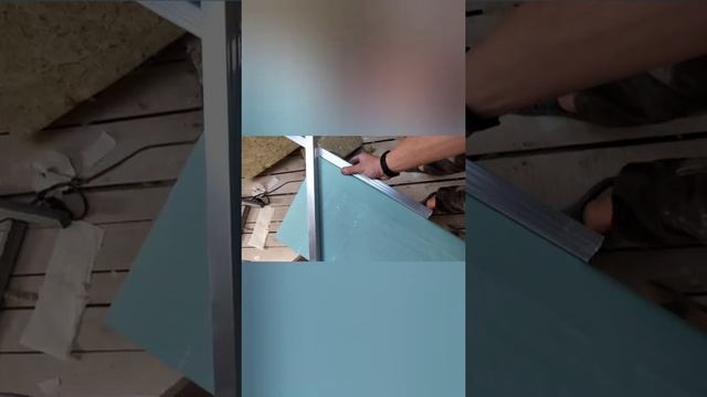 потолки из гкл на мансарде устройство откосов мансардных окон #мансардныеокна #гклпотолки #каркасгк смотреть онлайн