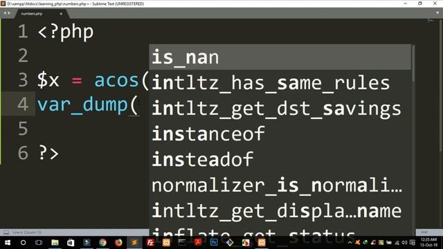 PHP Tutorial 7 | Number Functions | PHP Tutorial | Learn PHP Programming | PHP for Beginners смотреть онлайн