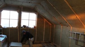 Балки пола и утепление межэтажных перекрытий.