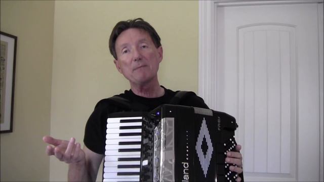 ~Roland Accordion, German Dance melody (LESSON 54) Dale Mathis смотреть онлайн