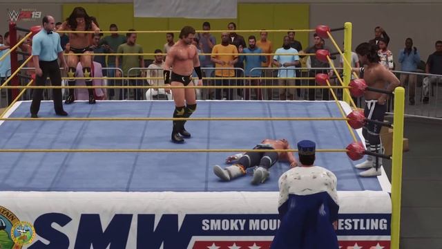Heavenly Bodies VS. Rock N Roll Express | Smoky Mountain Wrestling | 2K19 Gameplay | Community Wish смотреть онлайн