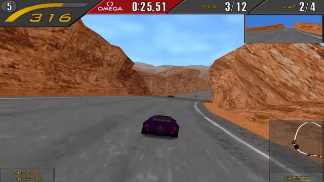 NFS 2 SE - Track #9 - Rusty Springs смотреть онлайн