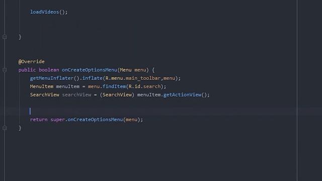 How to Create SearchView in Android Studio | Video Player App Part 7 смотреть онлайн