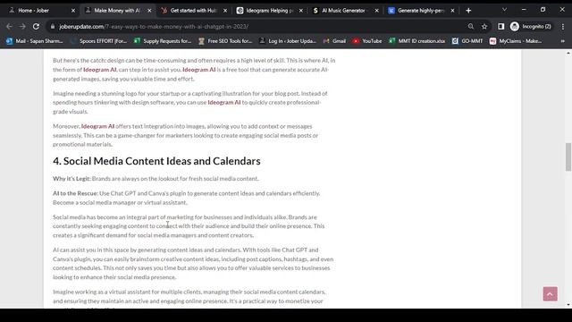 Make Money With AI & ChatGPT in 2023 | ChatGpt | AI| Earn Online Money |How to Earn Money ChatGpt A смотреть онлайн