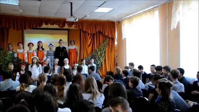 Празднование Дня Победы в 22 школе г. Сергиев Посад смотреть онлайн