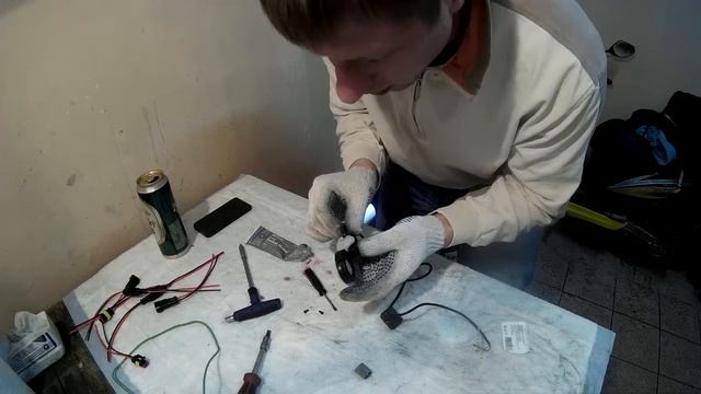 Yamaha YZ450F Вентилятор на радиатор