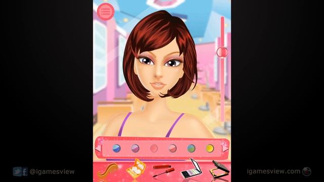 MakeUp Salon - iPhone & iPad Gameplay Video смотреть онлайн