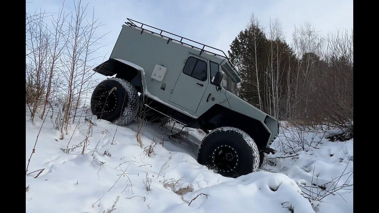 Вездеход Штормовик в зимнюю пору смотреть онлайн