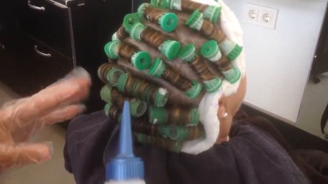 Body hair perm short hair step by step Tips by Amal Hermuz смотреть онлайн