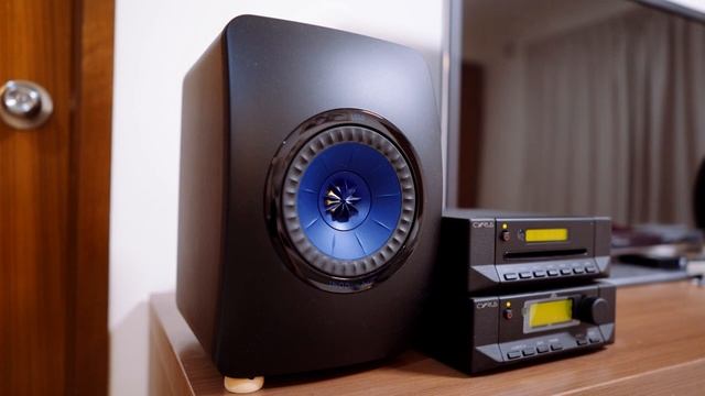 KEF LS 50 + Cyrus CDi + Cyrus 6A Amp