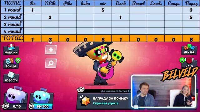 СТРИМ BRAWL STARS. ХОЧЕШЬ ЗАРАБАТЫВАТЬ ИГРАЯ? ПОДГОТОВКА К ТУРНИРУ НА 1000 РУБЛЕЙ. ИНФА В ОПИСАНИИ смотреть онлайн