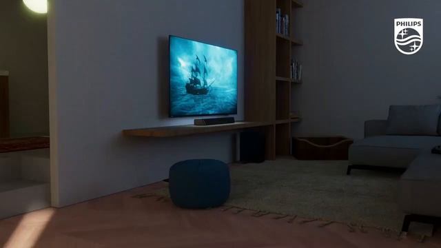 Philips TAB7207 Soundbar 2.1 with wireless subwoofer 2023 смотреть онлайн