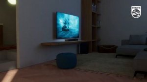 Philips  TAB7207 Soundbar 2.1 with wireless subwoofer 2023